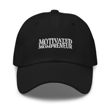 Load image into Gallery viewer, Motivated Mompreneur Embroidered Baseball Caps, Hats For Men, Sun Hats For Women, Motivational Gifts
