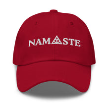 Load image into Gallery viewer, Namaste Third Eye Chakra Embroidered Relaxed Fit Baseball Cap, Hats for Men, Sun Hats for Women
