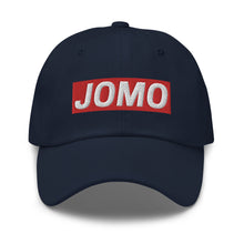 Load image into Gallery viewer, JOMO Joy Of Missing Out Embroidered Baseball Caps, Hats For Men, Sun Hats For Women, Motivational Gifts
