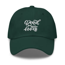 Load image into Gallery viewer, Read More Books Embroidered Baseball Caps, Hats For Men, Sun Hats For Women, Motivational Gifts
