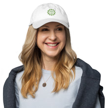 Load image into Gallery viewer, Anahata Energy Heart Chakra Embroidered Baseball Caps, Hats For Men, Sun Hats For Women, Yoga Gifts
